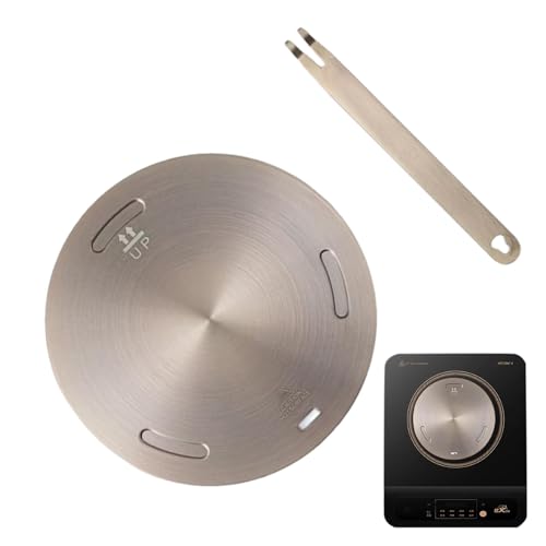 Placa difusora de inducción, placa adaptadora de inducción, placa de inducción 430 de acero inoxidable, placa difusora de inducción de calor, difusor de calor