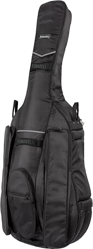 Tonareli Designer Bass Gig Bag BLACK 3/4 size BGB34B