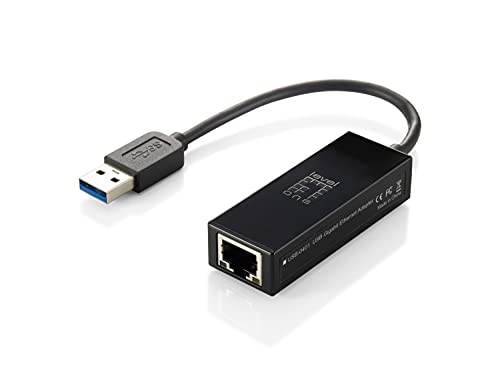 Adaptador USB 3.0 a Gigabit Ethernet Level One RJ45 para PC
