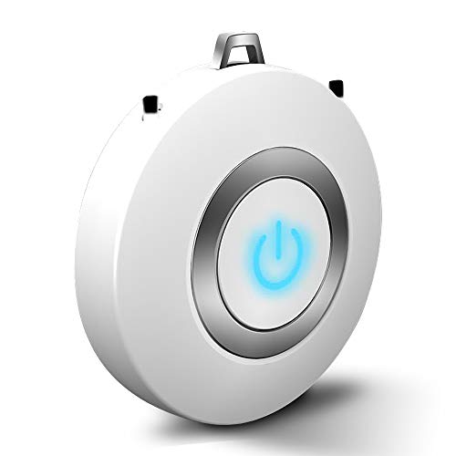 Acelane Mini Personal Air Purifier Wearable Necklace Air Cleaner Portable Air Freshener Negative