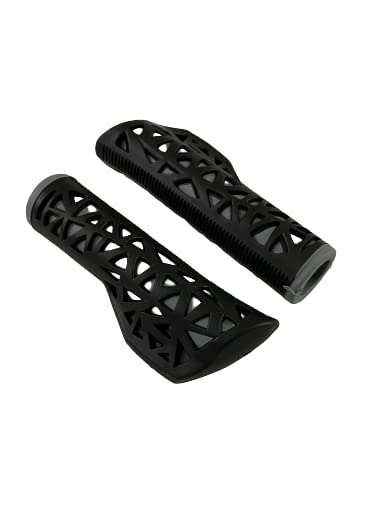 Shrenik Cycle Handle Grip 12.5cm Length Dual Soft Rubber Non Toxic Anti-Slip MTB/City Bicycle Bike (Black-Grey) (B0BMW1KJRR) Amazon Price History, Amazon Price Tracker