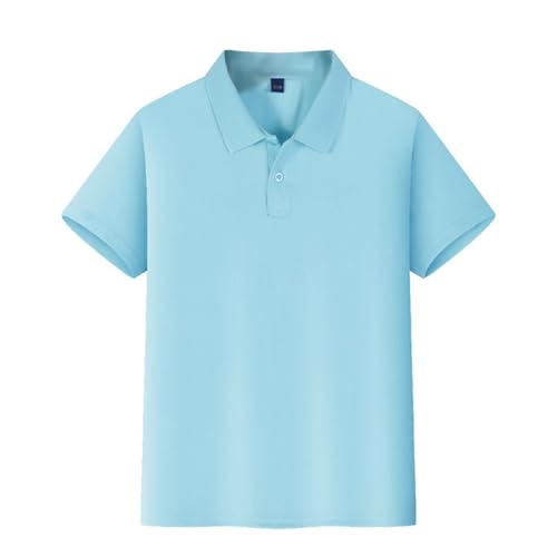 Boys Shirts Button Down Golf Short Sleeve School Uniform Active Cute Tops Quick Drying Summer Clothes Soft 3-14 Years2