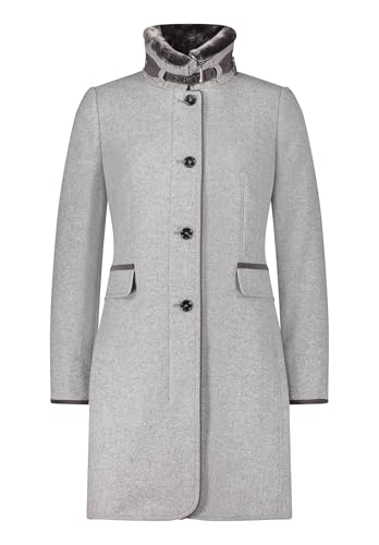 Gil Bret Damen Mailand Mantel, Light Silver Melange, 42