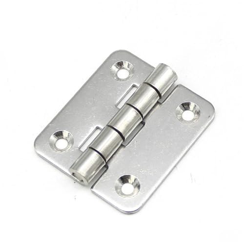 304 Stainless Steel Tools Cabinets Mechanical Equipment Folding Flat Open Hinge Hardware Accessories 1Pcs