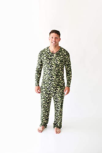 Posh Peanut Adult Pajamas Set - Two Piece Men Loungewear - Soft Viscose from Bamboo Nightwear PJs2