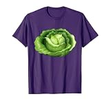 Cabbage Team Halloween Costume Cabbage Lover Vegan Tee T-Shirt
