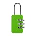 3 Digits Dial Combination Luggage Case Password Lock Code Padlock Green Fashion design