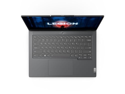 Image of Lenovo Legion Slim 5 Gen 8 AMD 14 inch inch Laptop (2023 Model) - AMD Ryzen 7 7840HS 8-Core, NVIDIA GeForce RTX 4060, 16GB RAM, 512 GB M.2 NVMe SSD, 14.5 inch inch 2.8K OLED 400-Nits, Windows 11 Home, Storm Grey