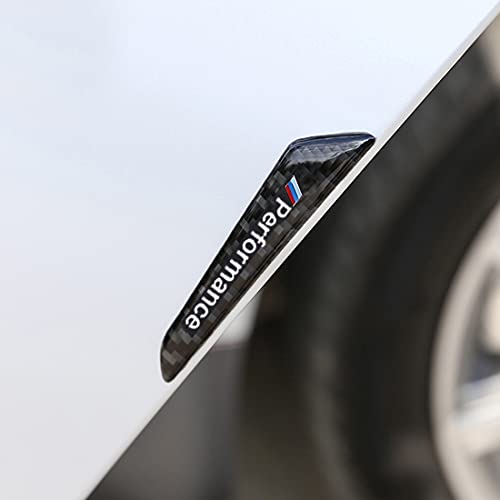 Performance 4 pcz Car Door Carbon Fiber Protective Strip Decoration is Suitable black for BMW 1 2 3 4 5 6 7 Series X1 X2 X3 X4 X5 X6 X7 M3 M5 Z4 (A) by TULONGBAODAO - Used condition - Image 2