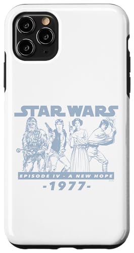 Coque iPhone 11 Pro Max Star Wars 1977 Group Shot protège votre téléphone avec style