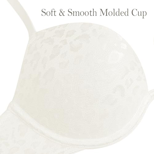 Image of Wingslove Women's Push Up Bra Deep V Plunge Underwire T-Shirt Bra Multiway 2 Cups Up