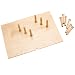 Rev-A-Shelf 4DPS-3021 30 x 21 Inch Wood Peg Board System for Deep Drawers Organizer with Exact Fit Customization