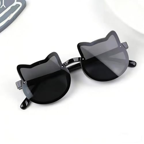 Image of Kids Sunglasses Polarized UV Protection Lovely Pink Cat Girls Sunglasses Kitty Age 2-8 Baby