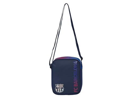 CYPBRANDS  FC Barcelona, Bandolera, Bolso, Complementos, Fútbol, Color Blaugrana, Producto Oficial