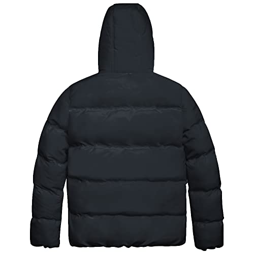 MADHERO Men's Puffer Jacket Water-Resistant Insulated Down Alternative Outerwear Coats3