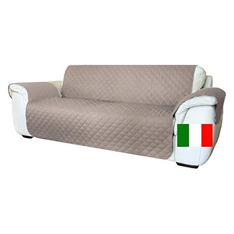 Moonange Sofaüberwurf für 3-Sitzer, wendbar Cover