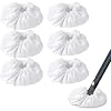 6Pack Microfiber Cloths Fit for Dupray Handheld Steam Cleaner, Large Microfiber Bonnet Compatible with Dupray Neat Steam Cleaner-Reusable Handheld Steamer Cloth Accessories (Double-Layer)