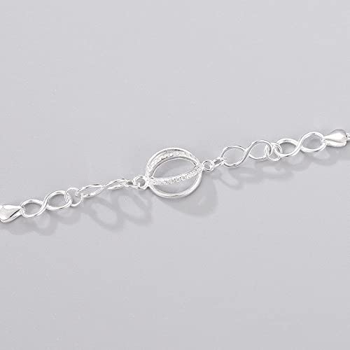 Bracelet double couche en argent pour sublimer vos tenues de soirée - 2