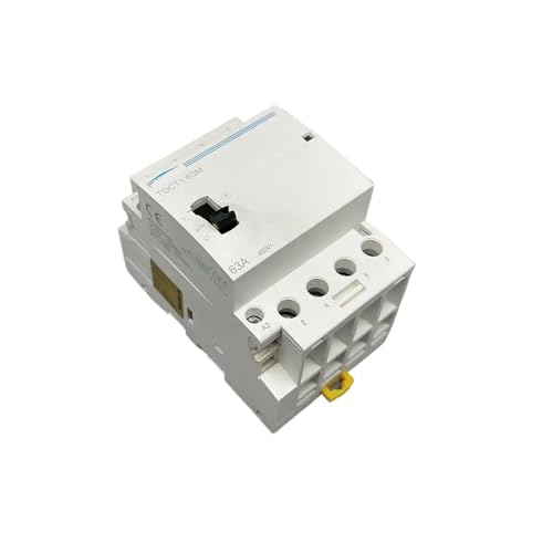 Contacteur modulaire avec interrupteur manuel TOCT1 4P 63A 230V