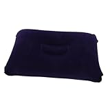 NOLITOY フロッキングインフレータブルピロー office ofc トラベルネックピローキッズ ポータブル 旅行枕 インフレータブル枕 マイクロビーズ オフィス まくら 塩ビ