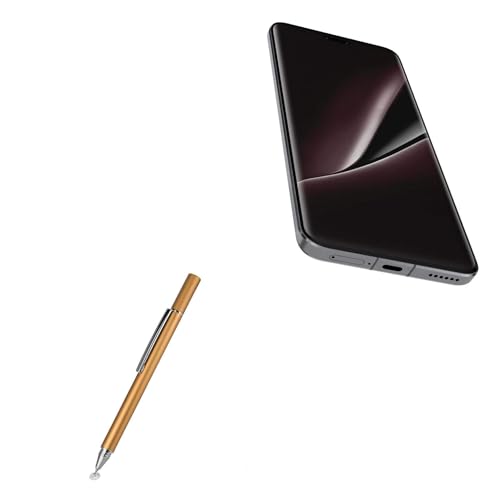 BoxWave Stylus Pen Compatible with Honor Magic6 RSR Porsche Design - FineTouch Capacitive Stylus, Super Precise Stylus Pen - Champagne Gold