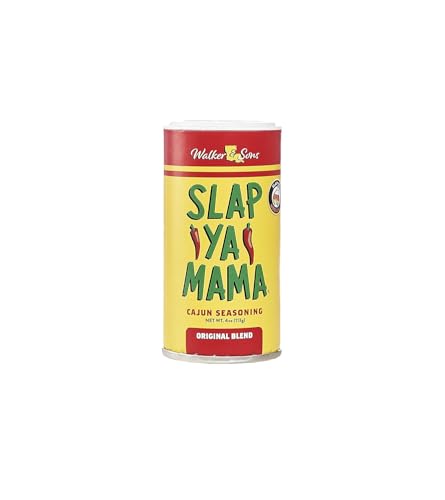 Slap Ya Mama Cajun Mezcla de Especias Original, 227 g – Condimento perfecto para platos cajún y criollos, sin aditivos, sin gluten y con ingredientes puramente naturales