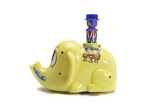 Image of Toymaxx Khanna Push and Go Mr Jumbo, Blue /Pink /Yellow