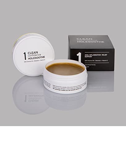 Clean Confidence HOLESOOTHE Anal-Entzündungssalbe, 50 ml Topf, 1 Monat Vorrat