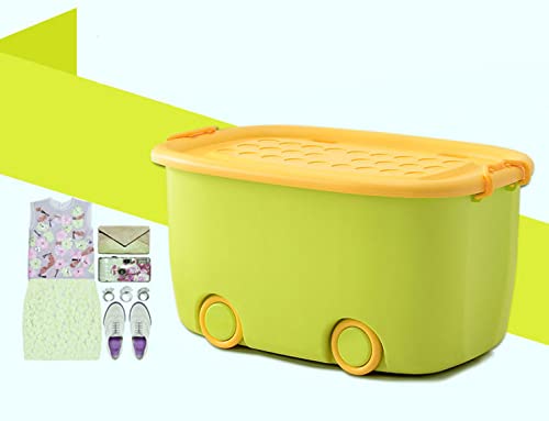 PARASNATH Polypropylene Rolling Storage Container Box (Greenyellow Colour)- 25 Litre Large With Wheels Size (50X33X26 Cm) Launch offer Actual Price 1499, Rectangular (B09Q3BZGH4) Amazon Price History, Amazon Price Tracker