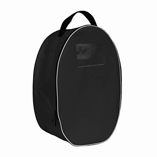 LEONARK Bolsa Protectora de máscara de esgrima - Bolsa de Almacenamiento portátil para máscara de Espada florete Sable (Black Pro)