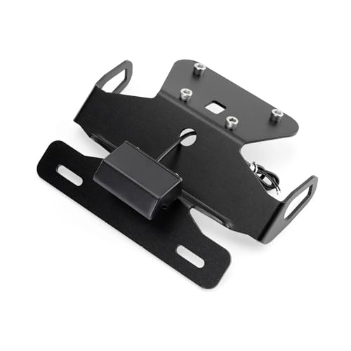 Feu arrière moto LED anti-vibration et support de plaque pour Ninja 400