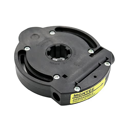 Treuil vis frein 6P7 Crabot sans fin de course débrayable pour volets roulants