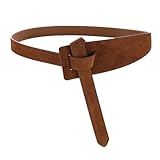 Ajustement parfait : cette ceinture tressée en cuir permet de verrouiller la boucle dans n'importe quel trou de la bande, ainsi d'obtenir un ajustement exact sur votre taille