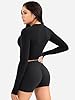YEOREO Women Workout Gym Tops Basic Long Sleeve Shirt Slim Fitted Casual Stretchy Thin Active Running Yoga Crop Top #5