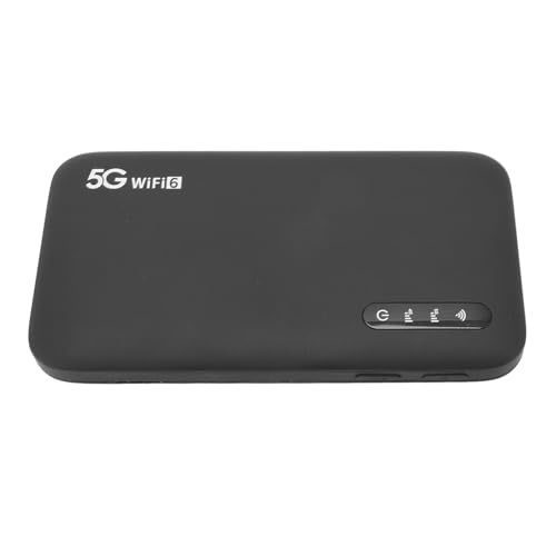 Generic 5G Mobile Hotspot 2.77Gbps WiFi 6 Portable Mobile Hotspot Router with SIM Card Slot Support 16 Devices 6100mAh Wireless Router for Tablets Laptop