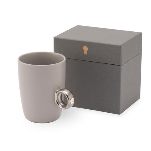 Floyd (フロイド) 指輪 マグカップ 約240ml カップリング Cup Ring グレー × シルバー 日本製 FL01-00751