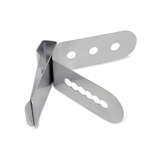 Stainless Steels Temperature Probe Clip Holder Thermometers Clip for BBQ Use Precise Temperature Measurement Tool Food Thermomet