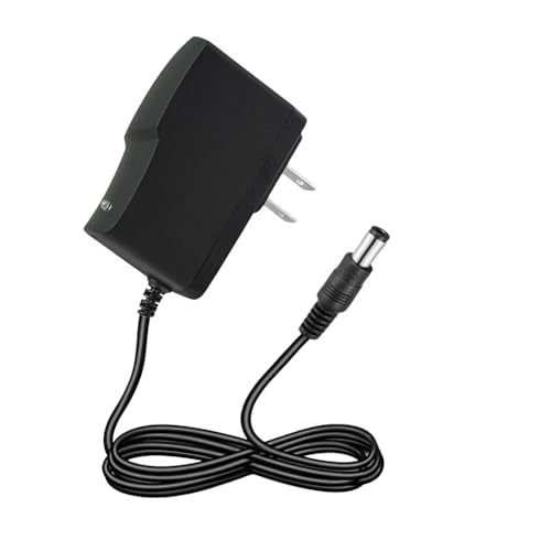 12V 1A Power Supply Adapter 100-240V 50-60Hz AC to DC Converter 12 Volts 1 Amp 0.5A Switching Power Supply Adapter with 5.5x2.5mm Plug DC 12V Power Cord