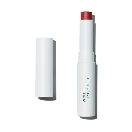 Well People Lip Butter SPF 15 Tinted Balm Hydrating Lip Balm For Sun Protection & A Hint Of Color Infused With Non-Micronized Zinc Oxide Vegan & Cruelty-free Wine