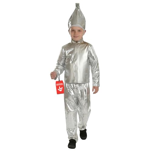 fun shack Tin Boy Costume for Kids Kids Book Character Costumes Boys World Book Day Costume Boys
