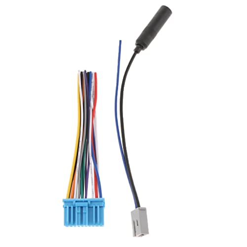 Image of MYADDICTION Car Stereo Radio ISO Wire Harness Adapter Connector | Durable Plug & Play OEM Quality Wiring Kit | For Car Audio Systems
