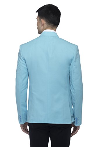 Image of FAVOROSKI Designer Men's Slim Fit Notched Lapel Single Breasted Solid Blazer