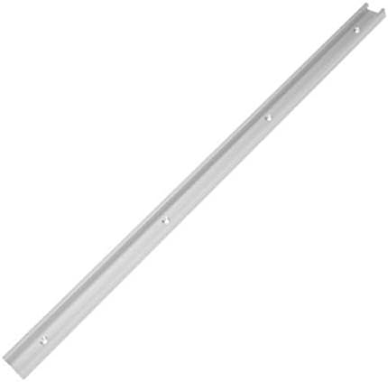 EsportsMJJ 600mm Aluminium Alloy T-track Woodworking 30x12.8mm T-slot Miter Track
