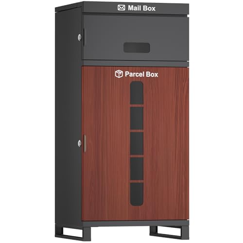 【複数投函可能/大容量】 宅配ボックス 宅配BOX おしゃれ 木目調...