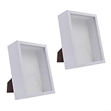 Amplia área de exhibición: la caja de sombra 3D cuenta con un amplio interior de 9 x 17 cm, perfecto para mostrar fotografías, obras de arte y recuerdos preciados de una manera cautivadora.