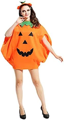 yumcute Halloween Pumpkin Costumes - Cute Pumpkin Party Costume Clothes, Halloween Fancy Dress. (L)