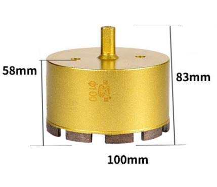 Yaowanguan Diamond Drill Bit Hole Saw Tools for Glass/Tile/Ceramic/Marble/Porcelain/Concrete/Granite Cutting Opening - Image 3
