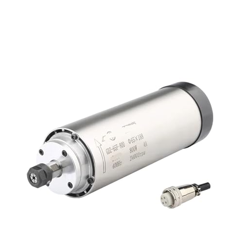 Broche CNC 800W ER11 compacte Φ65mm à refroidissement par air efficace 220V