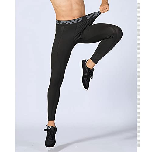 Pantalones de compresión masculinos UNeedVog para running 3