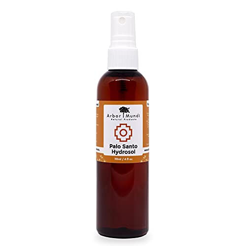 Arbor Mundi Natural Products NEW! Palo Santo Hydrosol. 100Percentage Pure. Natural Smudge Spray. 4 fl oz